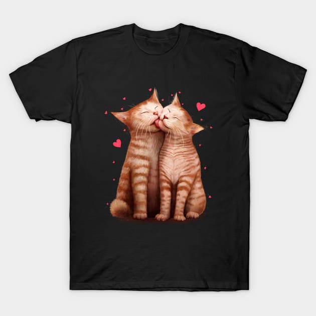 Lovely kittens T-Shirt by kodamorkovkart